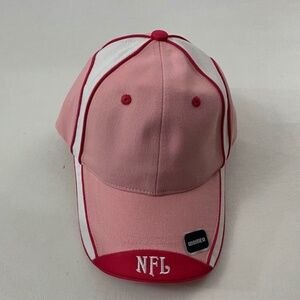 NFL Logo Official Pink Cotton Sport Outdore Baseball Cap Hat One Size
